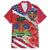 Haitian Heritage Month Family Matching Long Sleeve Bodycon Dress and Hawaiian Shirt Haitian Americans Proud Grunge Style