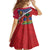 Haitian Heritage Month Family Matching Off The Shoulder Long Sleeve Dress and Hawaiian Shirt Haitian Americans Proud Grunge Style