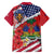Haitian Heritage Month Family Matching Off The Shoulder Long Sleeve Dress and Hawaiian Shirt Haitian Americans Proud Grunge Style
