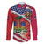 Haitian Heritage Month Family Matching Off Shoulder Short Dress and Hawaiian Shirt Haitian Americans Proud Grunge Style