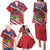Haitian Heritage Month Family Matching Puletasi and Hawaiian Shirt Haitian Americans Proud Grunge Style