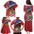 Haitian Heritage Month Family Matching Puletasi and Hawaiian Shirt Haitian Americans Proud Grunge Style