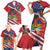 Haitian Heritage Month Family Matching Short Sleeve Bodycon Dress and Hawaiian Shirt Haitian Americans Proud Grunge Style
