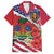 Haitian Heritage Month Family Matching Short Sleeve Bodycon Dress and Hawaiian Shirt Haitian Americans Proud Grunge Style