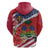 Haitian Heritage Month Hoodie Haitian Americans Proud Grunge Style