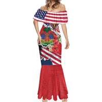 Haitian Heritage Month Mermaid Dress Haitian Americans Proud Grunge Style