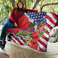 Haitian Heritage Month Quilt Haitian Americans Proud Grunge Style