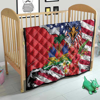 Haitian Heritage Month Quilt Haitian Americans Proud Grunge Style