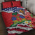 Haitian Heritage Month Quilt Bed Set Haitian Americans Proud Grunge Style