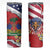 Haitian Heritage Month Skinny Tumbler Haitian Americans Proud Grunge Style