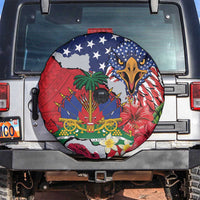 Haitian Heritage Month Spare Tire Cover Haitian Americans Proud Grunge Style