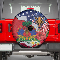 Haitian Heritage Month Spare Tire Cover Haitian Americans Proud Grunge Style