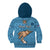 Personalised Father Day Fiji Kid Hoodie I Love You Dad Fijian Tapa Pattern - Wonder Print Shop