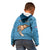 Personalised Father Day Fiji Kid Hoodie I Love You Dad Fijian Tapa Pattern - Wonder Print Shop