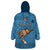Personalised Father Day Fiji Wearable Blanket Hoodie I Love You Dad Fijian Tapa Pattern - Wonder Print Shop