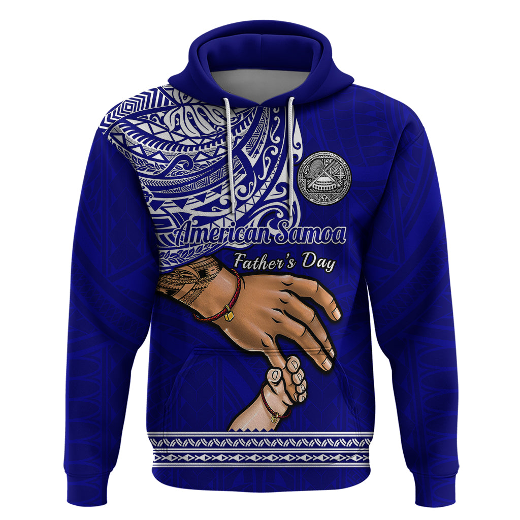 Polynesian Pride Father Day American Samoa Hoodie I Love You Dad - Wonder Print Shop