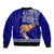 Polynesian Pride Father Day American Samoa Sleeve Zip Bomber Jacket I Love You Dad - Wonder Print Shop
