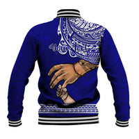 Personalised Father Day American Samoa Baseball Jacket I Love You Dad - Wonder Print Shop