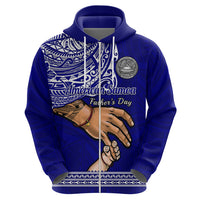 Personalised Father Day American Samoa Hoodie I Love You Dad - Wonder Print Shop