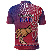 Polynesian Pride Father Day Guam Polo Shirt I Love You Dad Guaman Latte Stone - Wonder Print Shop