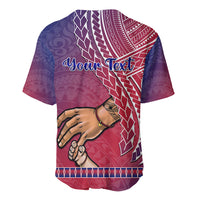 Personalised Father Day Guam Baseball Jersey I Love You Dad Guaman Latte Stone - Wonder Print Shop