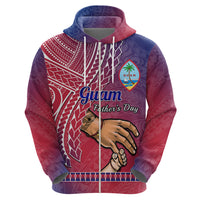 Personalised Father Day Guam Hoodie I Love You Dad Guaman Latte Stone - Wonder Print Shop