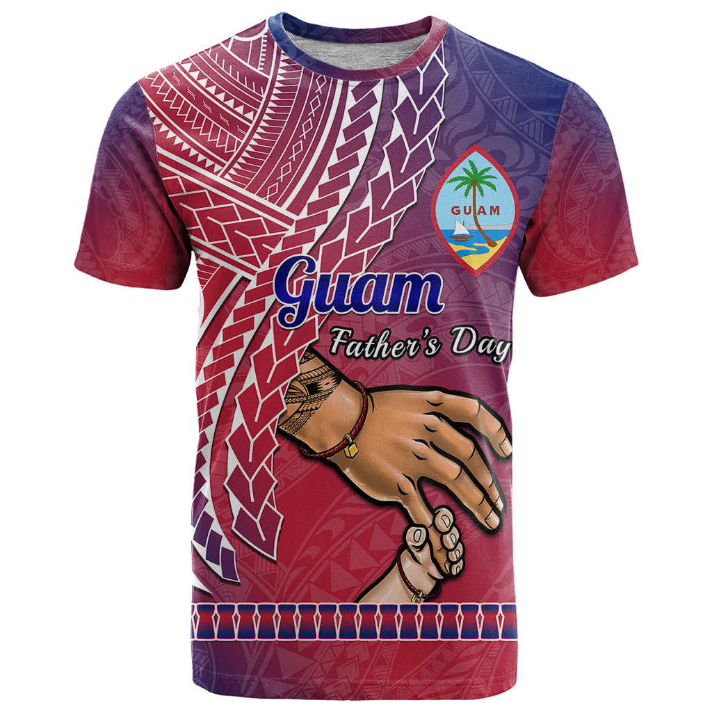 Personalised Father Day Guam T Shirt I Love You Dad Guaman Latte Stone - Wonder Print Shop