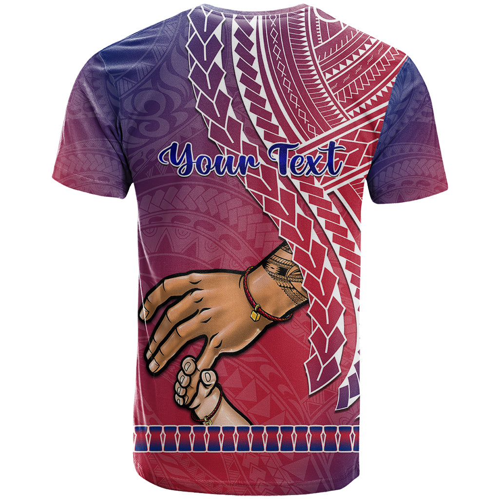 Personalised Father Day Guam T Shirt I Love You Dad Guaman Latte Stone - Wonder Print Shop