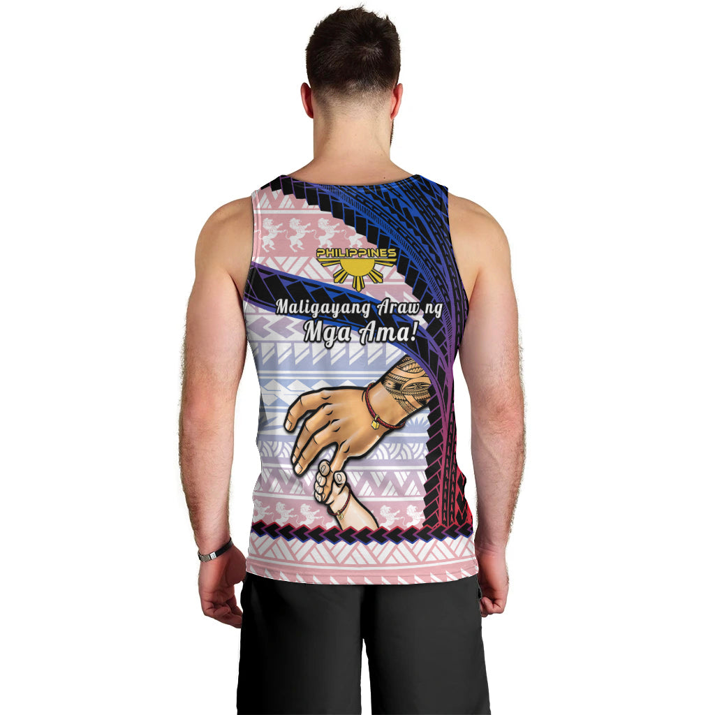 polynesian-pride-father-day-philippines-men-tank-top-filipino-pattern-maligayang-araw-ng-mga-ama