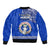 Polynesian Pride Father Day Northern Mariana Islands Sleeve Zip Bomber Jacket CNMI I Love You Dad - Wonder Print Shop