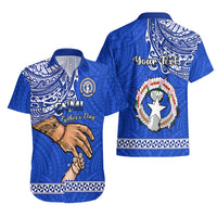 Personalised Father Day Northern Mariana Islands Hawaiian Shirt CNMI I Love You Dad - Wonder Print Shop