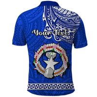 Personalised Father Day Northern Mariana Islands Polo Shirt CNMI I Love You Dad - Wonder Print Shop