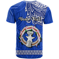 Personalised Father Day Northern Mariana Islands T Shirt CNMI I Love You Dad - Wonder Print Shop