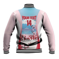 Japan Rugby Custom Baseball Jacket Go Sakuras Japanese Mount Fuji