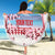 Japan Rugby Custom Beach Blanket Go Sakuras Japanese Mount Fuji