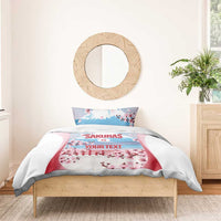 Japan Rugby Custom Bedding Set Go Sakuras Japanese Mount Fuji