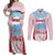 Japan Rugby Custom Couples Matching Off Shoulder Maxi Dress and Long Sleeve Button Shirt Go Sakuras Japanese Mount Fuji