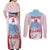 Japan Rugby Custom Couples Matching Off Shoulder Maxi Dress and Long Sleeve Button Shirt Go Sakuras Japanese Mount Fuji