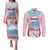 Japan Rugby Custom Couples Matching Puletasi and Long Sleeve Button Shirt Go Sakuras Japanese Mount Fuji