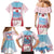 Japan Rugby Custom Family Matching Mermaid Dress and Hawaiian Shirt Go Sakuras Japanese Mount Fuji