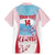 Japan Rugby Custom Family Matching Mermaid Dress and Hawaiian Shirt Go Sakuras Japanese Mount Fuji