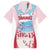 Japan Rugby Custom Family Matching Off The Shoulder Long Sleeve Dress and Hawaiian Shirt Go Sakuras Japanese Mount Fuji