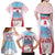 Japan Rugby Custom Family Matching Off Shoulder Maxi Dress and Hawaiian Shirt Go Sakuras Japanese Mount Fuji