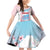 Japan Rugby Custom Family Matching Off Shoulder Short Dress and Hawaiian Shirt Go Sakuras Japanese Mount Fuji