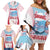 Japan Rugby Custom Family Matching Off Shoulder Short Dress and Hawaiian Shirt Go Sakuras Japanese Mount Fuji