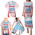 Japan Rugby Custom Family Matching Puletasi and Hawaiian Shirt Go Sakuras Japanese Mount Fuji