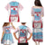 Japan Rugby Custom Family Matching Puletasi and Hawaiian Shirt Go Sakuras Japanese Mount Fuji