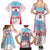 Japan Rugby Custom Family Matching Summer Maxi Dress and Hawaiian Shirt Go Sakuras Japanese Mount Fuji