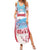 Japan Rugby Custom Family Matching Summer Maxi Dress and Hawaiian Shirt Go Sakuras Japanese Mount Fuji