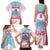 Japan Rugby Custom Family Matching Tank Maxi Dress and Hawaiian Shirt Go Sakuras Japanese Mount Fuji
